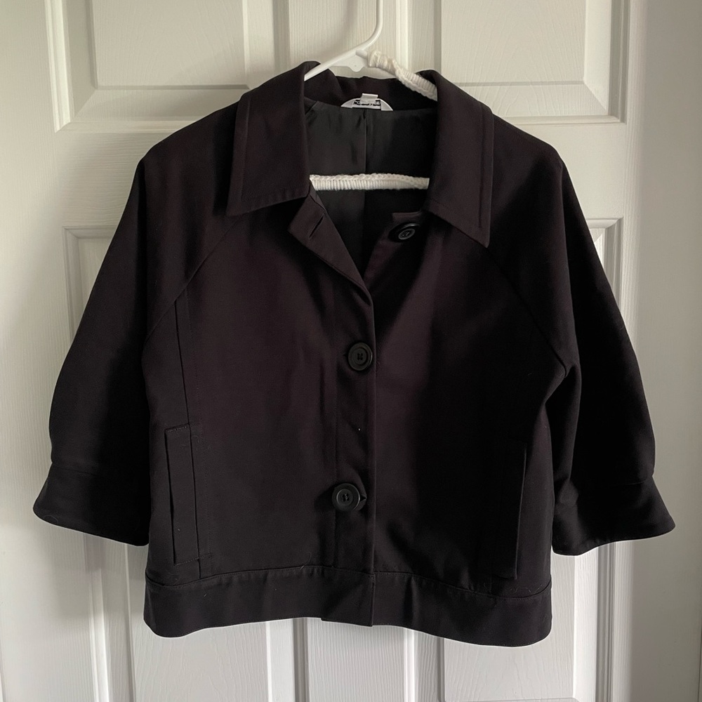 Black balero jacket.